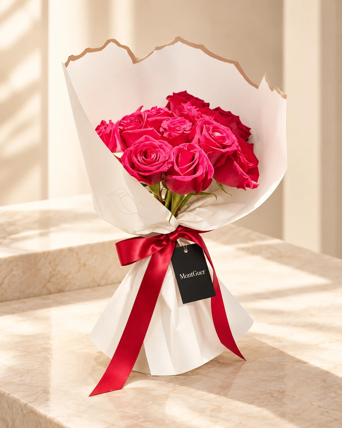 Bouquet de Rosas Pequeño — arreglo floral MontGuer