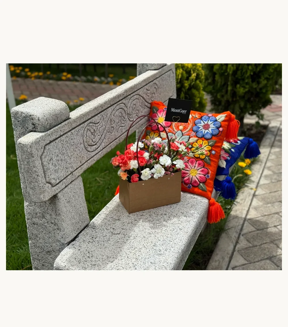 Flower Bag Kraft — arreglo floral MontGuer